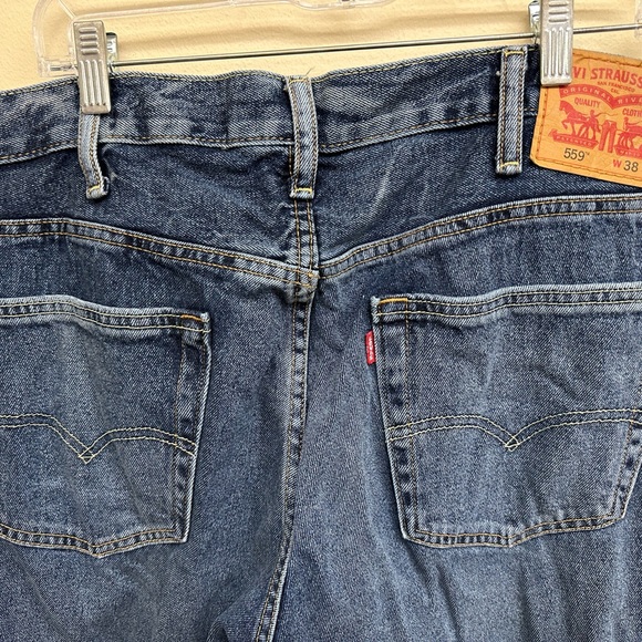 Levi's mens 559 relaxed fit jeans W38 L32 - Picture 1 of 9